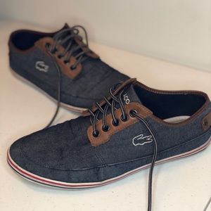 Lacoste Lace Up Sneakers Casual Shoe Modern sz 10